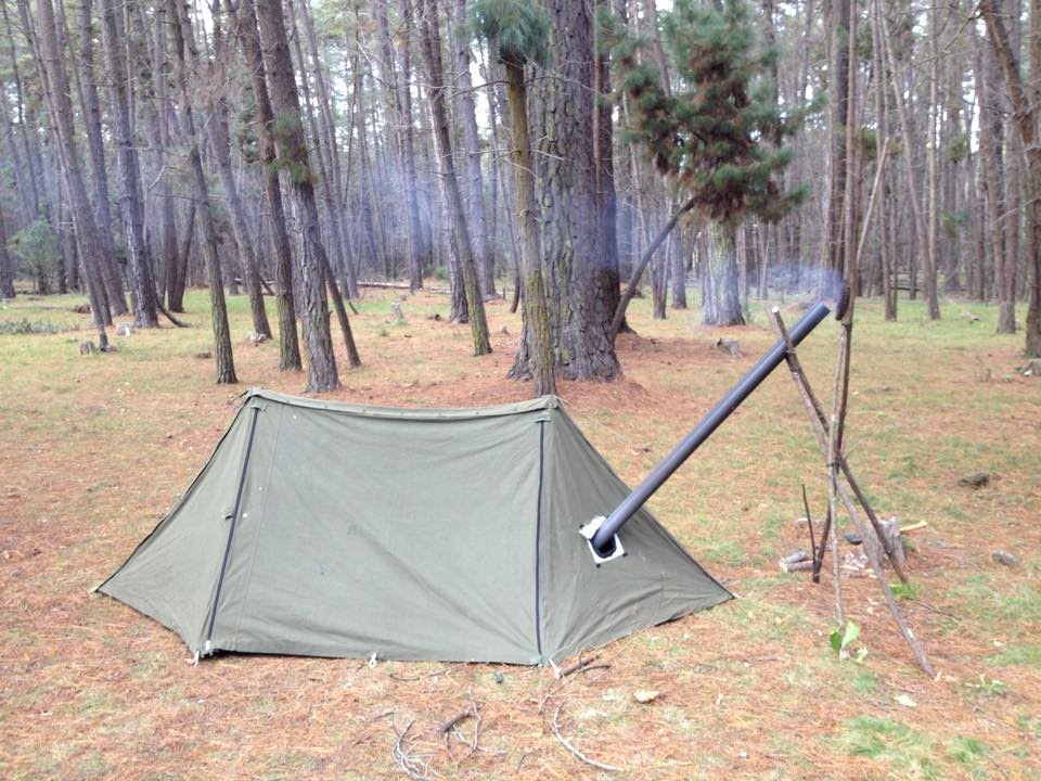Modificere trekkingtelt